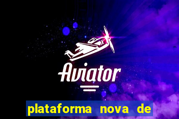 plataforma nova de jogos online